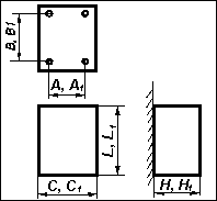 contactor starters PML, drawing