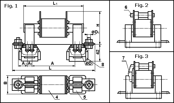 PN2 safety fuses, drawing