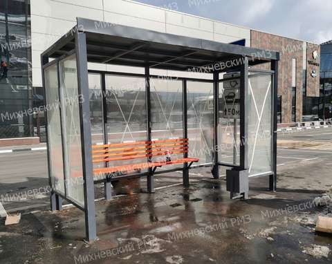 Остановочный павильон (автобусная остановка) ОМ-Городской стандарт