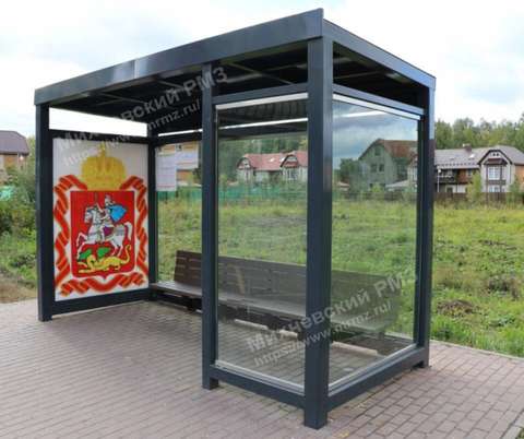 Остановочный павильон (автобусная остановка) ОМ-Городской стандарт