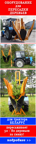 Оборудование для пересадки деревьев