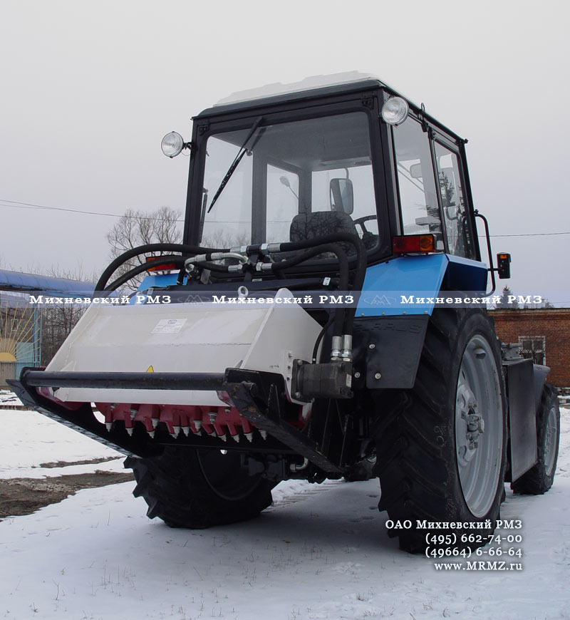 Фреза дорожная навесная ЕМ-1000 для трактора Беларус (МТЗ)
