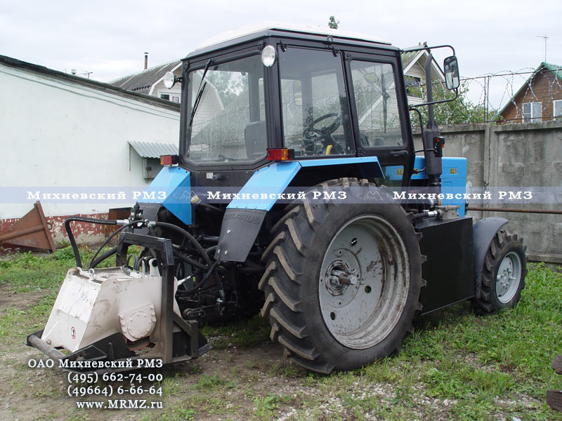 Фреза гидравлическая навесная ЕМ-600 для тракторов МТЗ (Беларус)