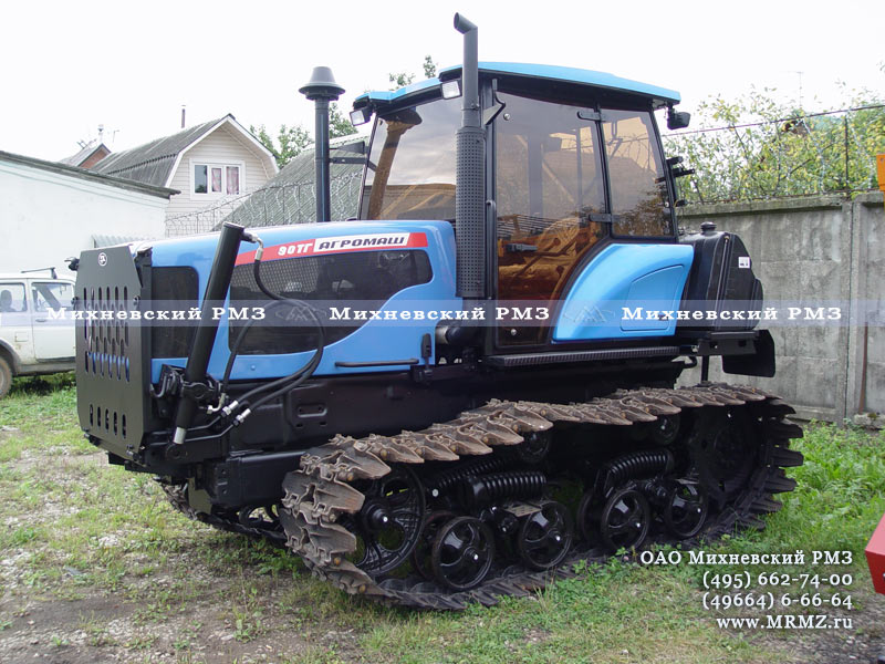 Трактор АГРОМАШ 90ТГ на болотном ходу (новая модификация ДТ-75)