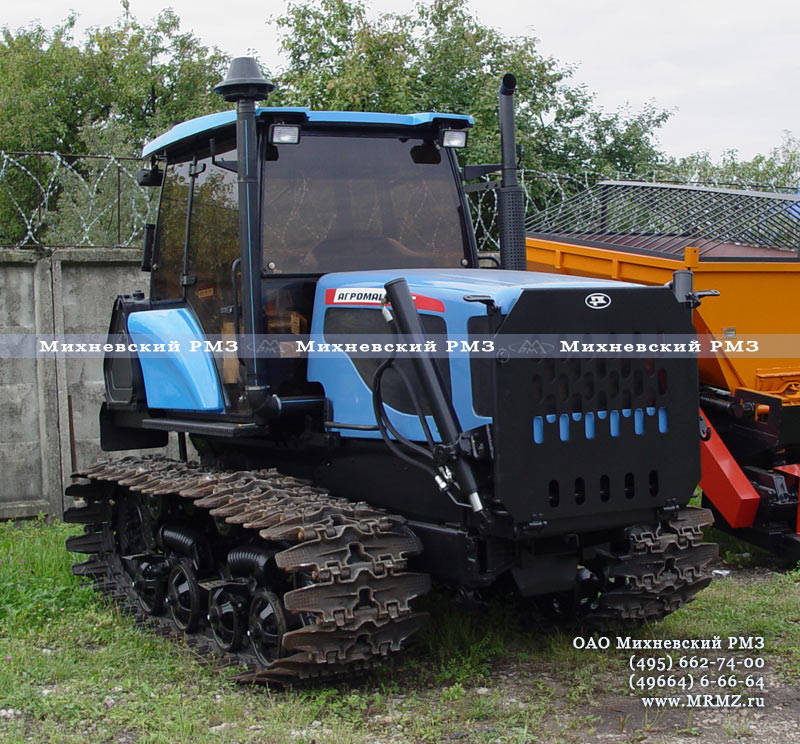Трактор АГРОМАШ 90ТГ на болотном ходу (новая модификация ДТ-75)