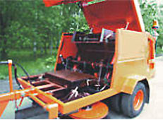 Подметально-уборочный прицеп к трактору МТЗ-82 