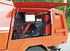 Подметально-уборочный прицеп к трактору МТЗ-82