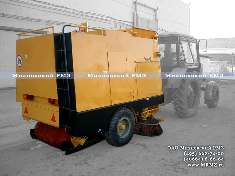 Подметально - уборочный прицеп к трактору МТЗ-82 (Беларус) и аналогам