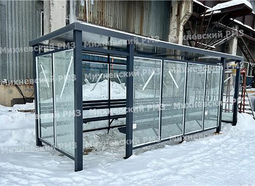 Курилка уличная из стекла КМ-13